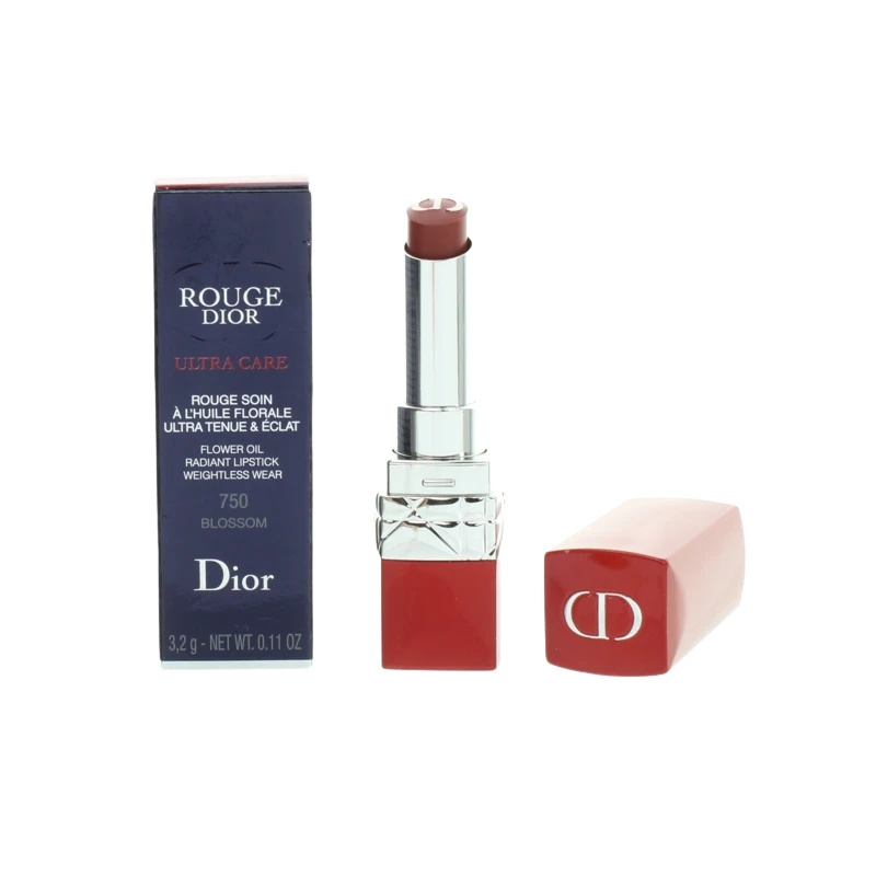 Dior Rouge Ultra Care Red Lipstick 750 Blossom 2 Dior Rouge Ultra Care Red Lipstick 750 Blossom - Image 2