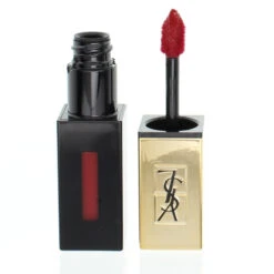 Yves Saint Laurent YSL Rouge Pur Couture Liquid Lipstick Stain Red 46 Rouge Fusain