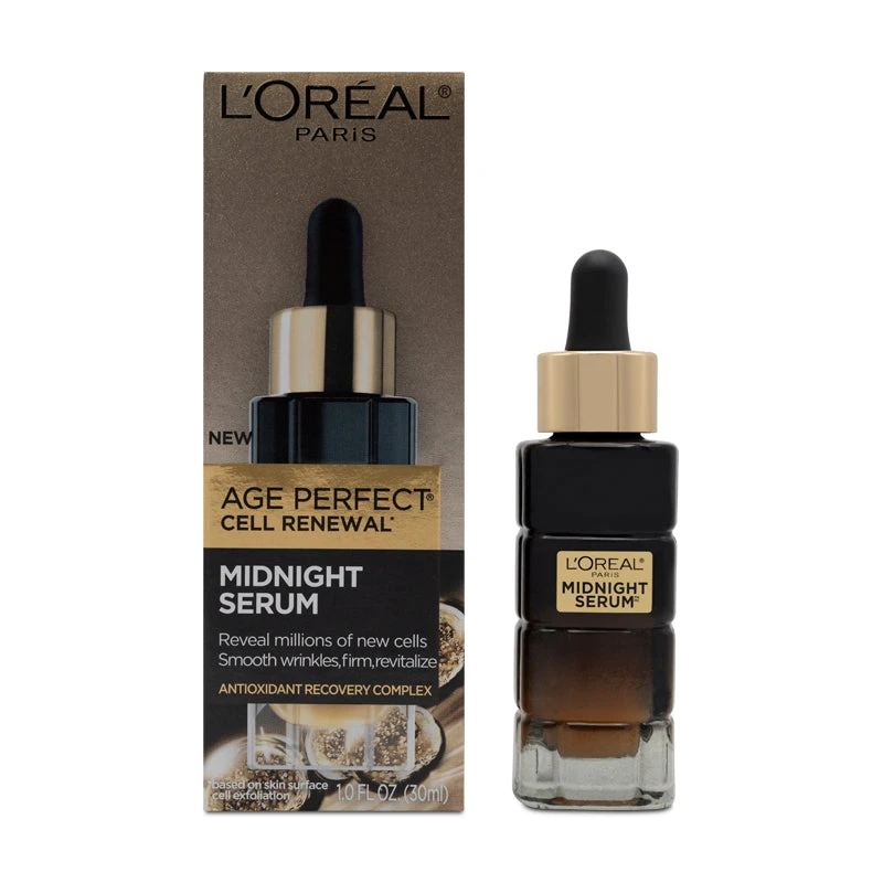 L'Oreal Age Perfect Cell Renew Midnight Serum 30ml All Skin Types 2 L'Oreal Age Perfect Cell Renew Midnight Serum 30ml All Skin Types - Image 2