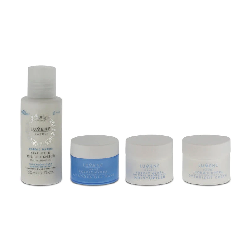 Lumene Nordic Hydra Hydration Essentials Travel & Trial Skincare Gift Set (Blemished Box) 1 Lumene Nordic Hydra Hydration Essentials Travel & Trial Skincare Gift Set (Blemished Box)