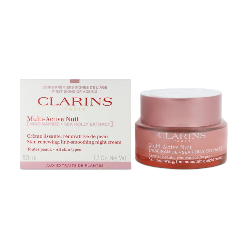 Clarins Multi-Active Night Cream 50ml Skin Renewing 2 Clarins Multi-Active Night Cream 50ml Skin Renewing - Image 2