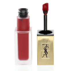 Yves Saint Laurent YSL Tatouage Couture Red Liquid Lipstick 10 Carmin Statement