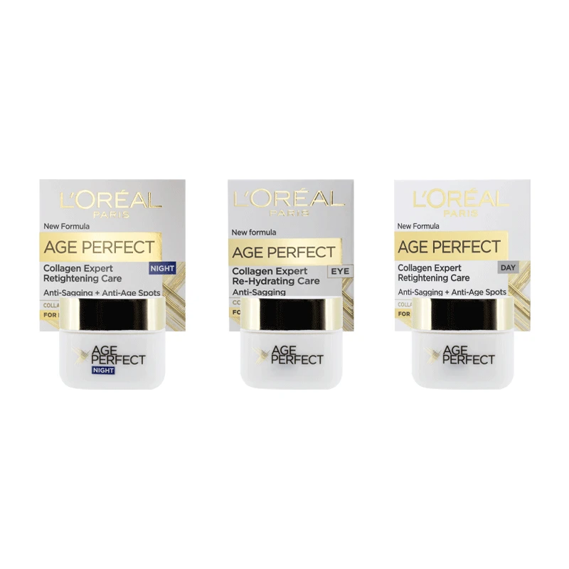 L'Oreal Age Perfect Day Night Eye Cream Skincare Set 1 L'Oreal Age Perfect Day Night Eye Cream Skincare Set