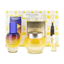 L'Occitane Immortelle Divine Cream 65ml Oil In Serum 30ml Gift Set