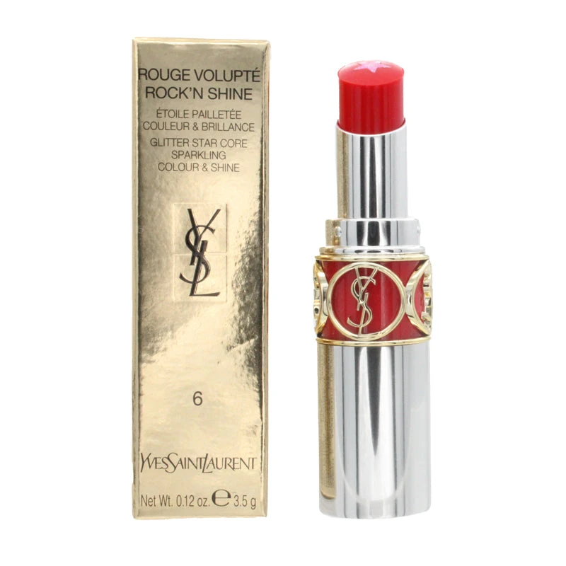 Yves Saint Laurent YSL Volupte Rock'n Shine Lipstick 6 Orange Speaker 4 Yves Saint Laurent YSL Volupte Rock'n Shine Lipstick 6 Orange Speaker - Image 4