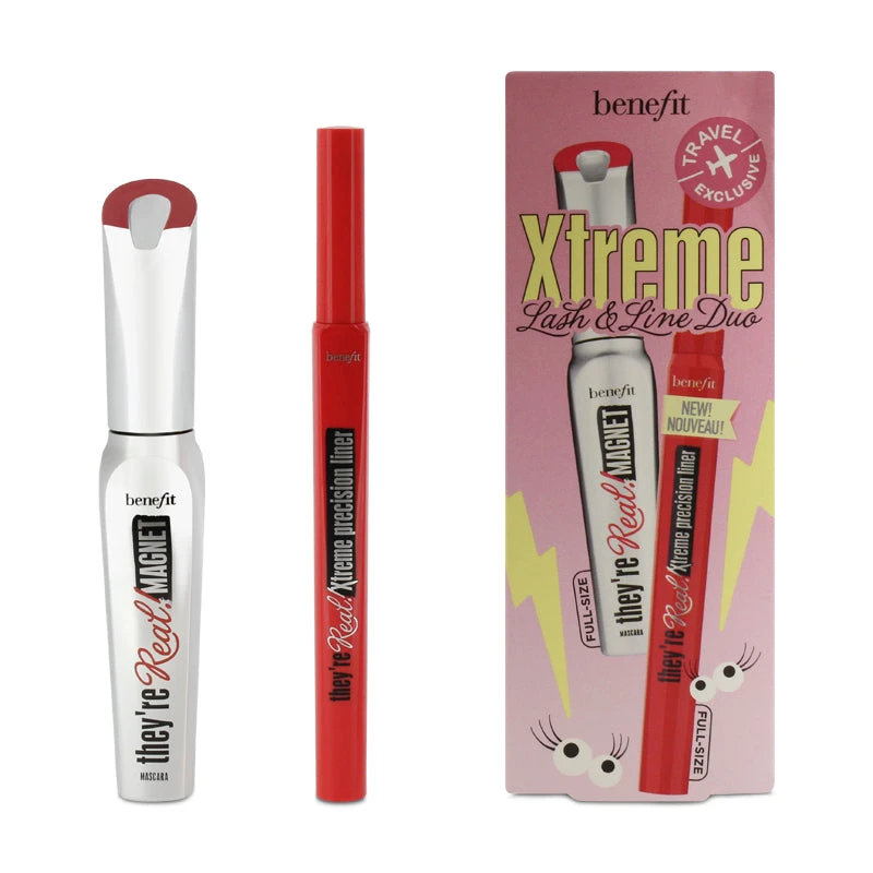 Benefit They're Real! Xtreme Lash Mascara & Eyeline Duo Set (Blemished Box) 1 Benefit They're Real! Xtreme Lash Mascara & Eyeline Duo Set (Blemished Box)