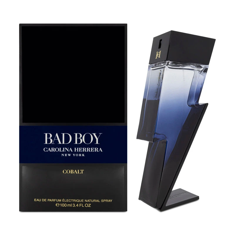 Carolina Herrera Bad Boy Cobalt 100ml Eau De Parfum Electrique 2 Carolina Herrera Bad Boy Cobalt 100ml Eau De Parfum Electrique - Image 2