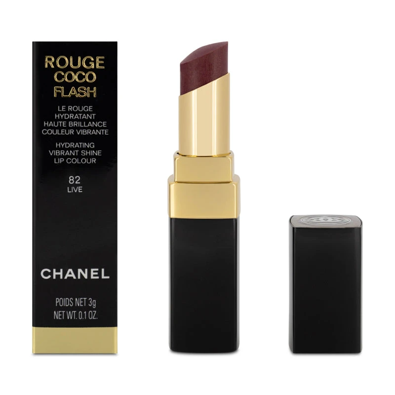 Chanel Rouge Coco Flash Hydrating Red Lipstick 82 Live 2 Chanel Rouge Coco Flash Hydrating Red Lipstick 82 Live - Image 2