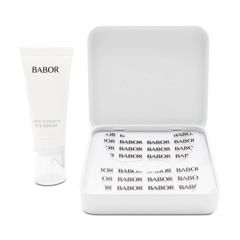 Babor Instant Fresh & Smooth Eye Serum + Patches (Blemished Box) 3 Babor Instant Fresh & Smooth Eye Serum + Patches (Blemished Box) - Image 3