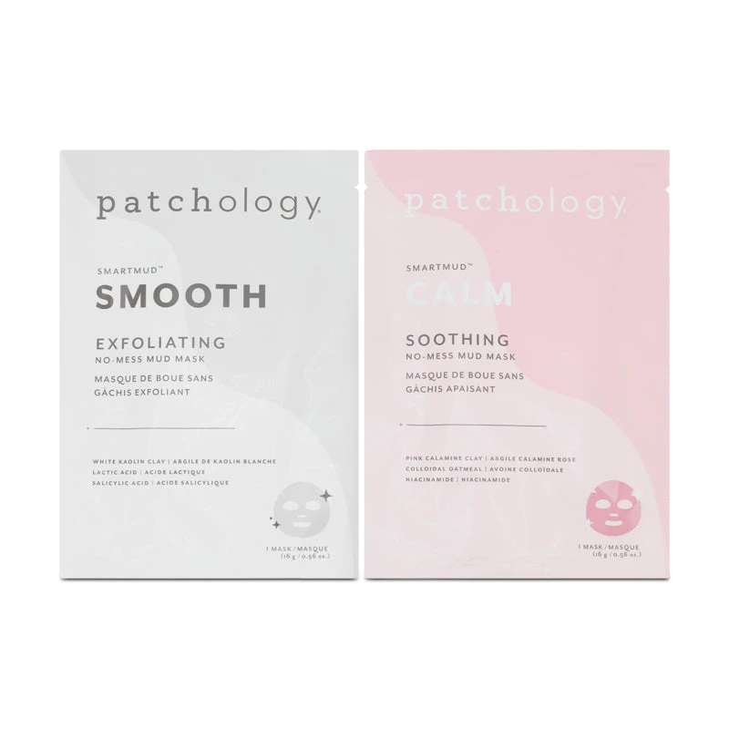 Patchology Smartmud Face Mask - 2 Masks Duo (Blemished Box) 2 Patchology Smartmud Face Mask - 2 Masks Duo (Blemished Box) - Image 2