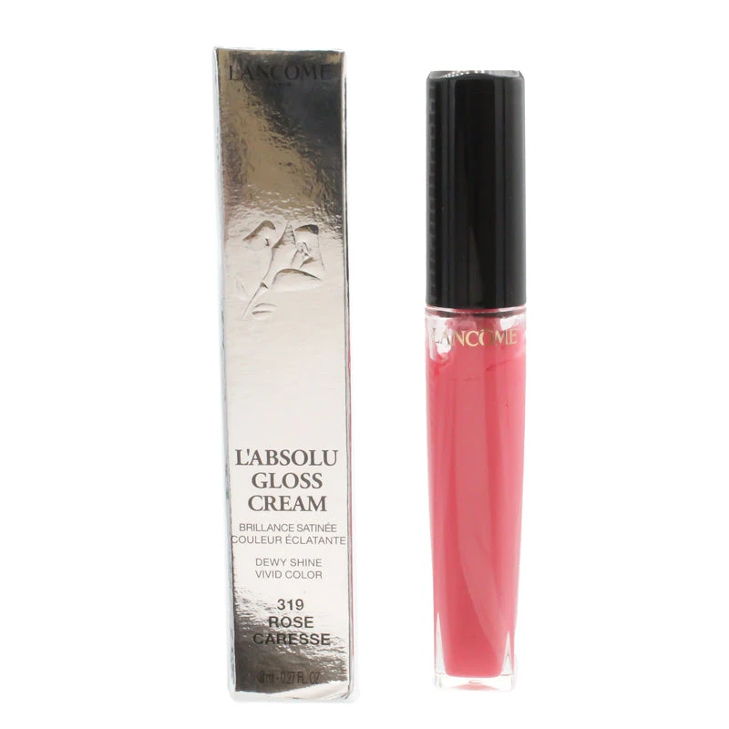 Lancome L'Absolu Cream Pink Lip Gloss 319 Rose Caresse 2 Lancome L'Absolu Cream Pink Lip Gloss 319 Rose Caresse - Image 2