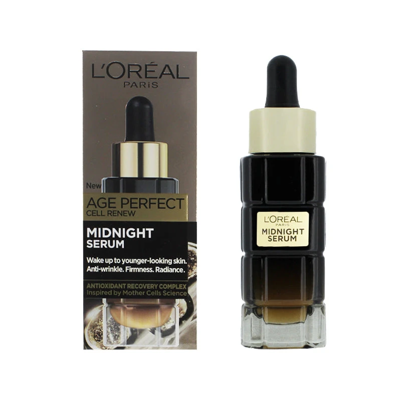 L'Oreal Age Perfect Cell Renew Midnight Serum 30ml (Blemished Box) 2 L'Oreal Age Perfect Cell Renew Midnight Serum 30ml (Blemished Box) - Image 2