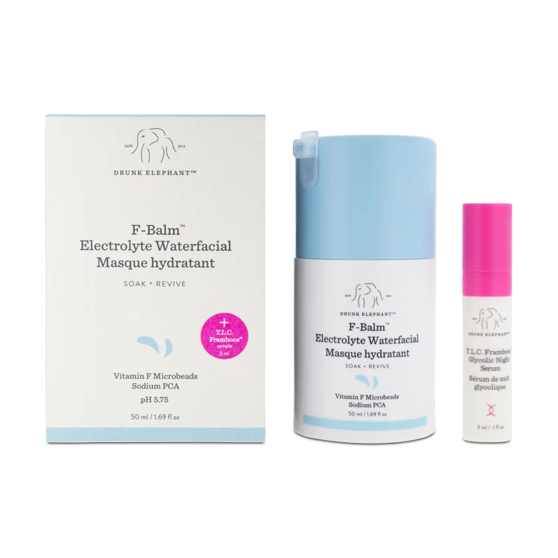 Drunk Elephant F-Balm Electolyte Waterfacial Night Mask 50ml (Clearance) 2 Drunk Elephant F-Balm Electolyte Waterfacial Night Mask 50ml (Clearance) - Image 2