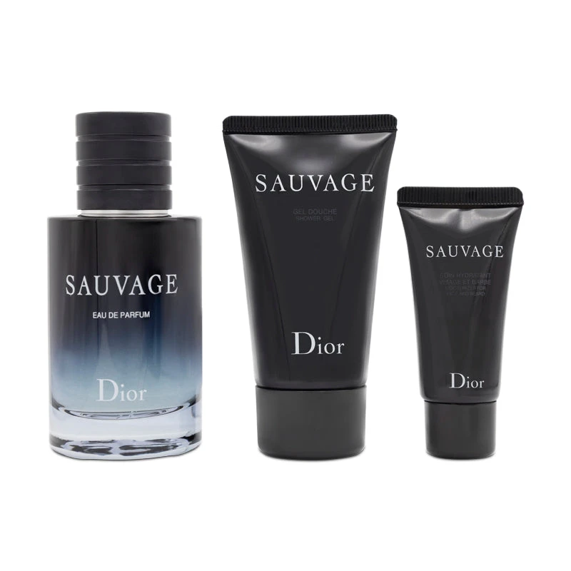 Dior Sauvage 60ml EDP Gift Set With 50ml Shower Gel & 20ml Moisturiser 2 Dior Sauvage 60ml EDP Gift Set With 50ml Shower Gel & 20ml Moisturiser - Image 2