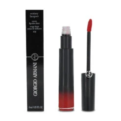 Giorgio Armani Ecstasy Lacquer Excess Lip Gloss Shine 402 Red-To-Go (Blemished Box)
