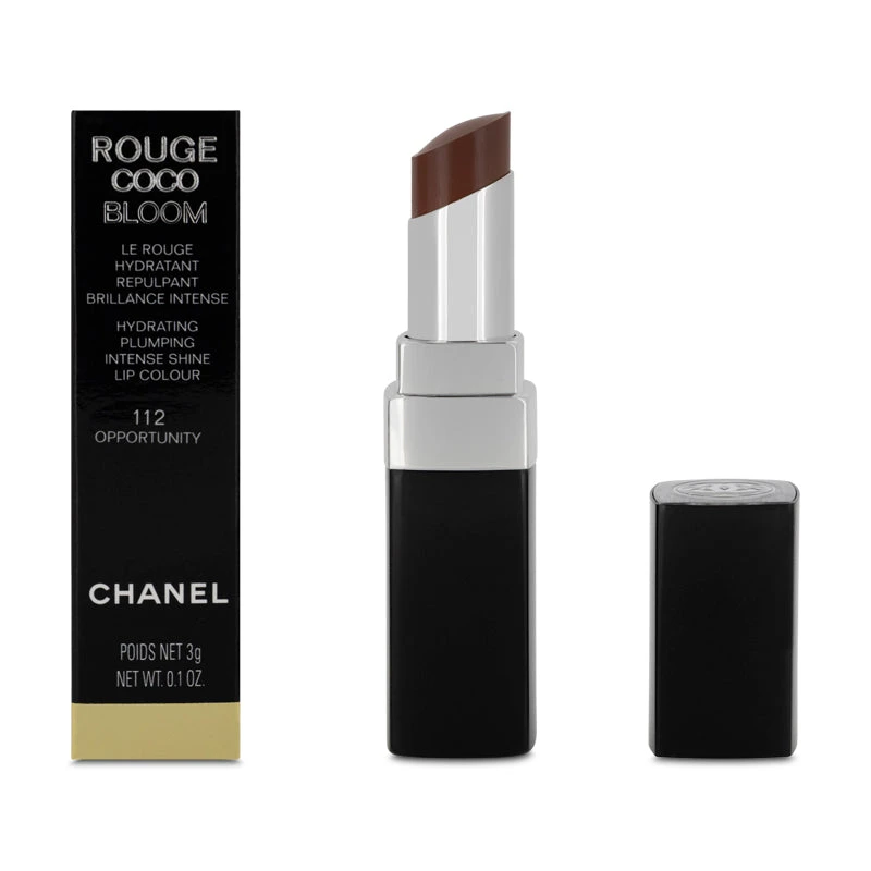 Chanel Rouge Coco Bloom Hydrating Plumping Brown Lipstick 112 Opportunity 2 Chanel Rouge Coco Bloom Hydrating Plumping Brown Lipstick 112 Opportunity - Image 2