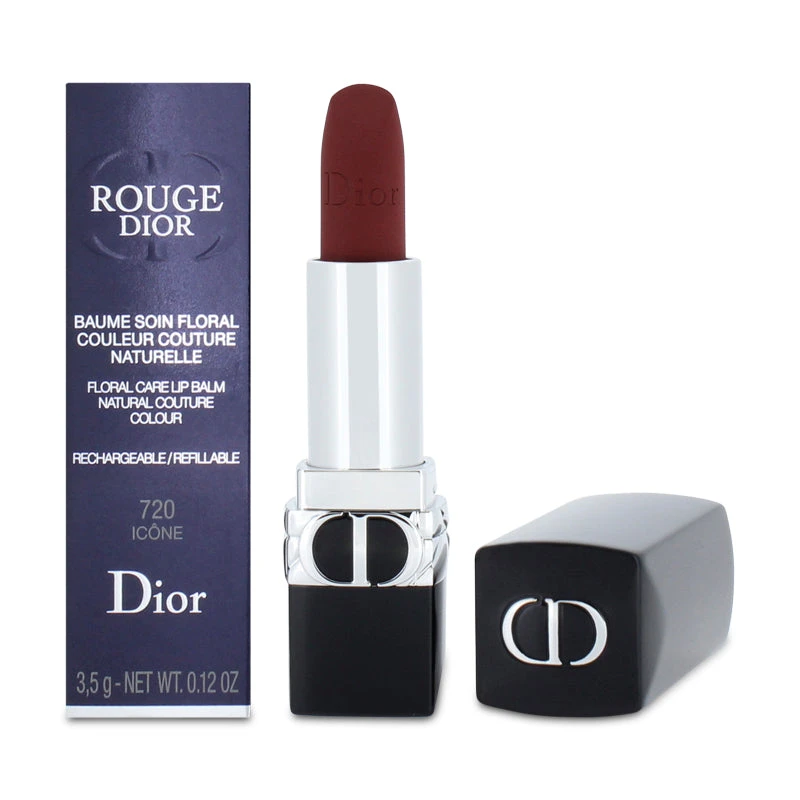 Dior Rouge Lip Balm 720 Icone Matte Lipstick 2 Dior Rouge Lip Balm 720 Icone Matte Lipstick - Image 2