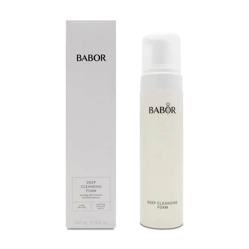 Babor Deep Cleansing Foam 200ml Every Skin Type (Blemished Box) 2 Babor Deep Cleansing Foam 200ml Every Skin Type (Blemished Box) - Image 2