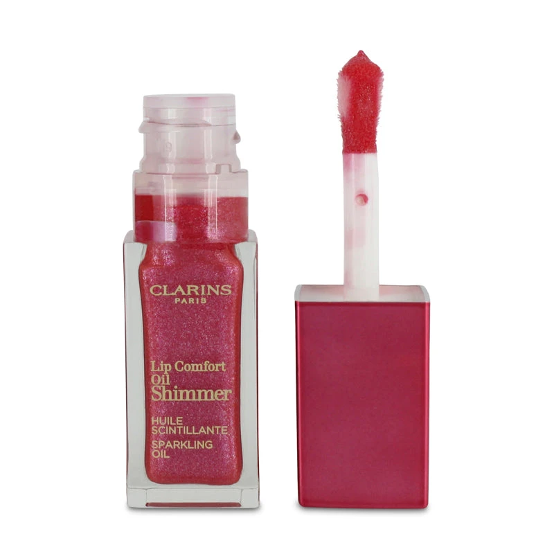 Clarins Lip Comfort Oil Shimmer 05 Pretty Pink 1 Clarins Lip Comfort Oil Shimmer 05 Pretty Pink
