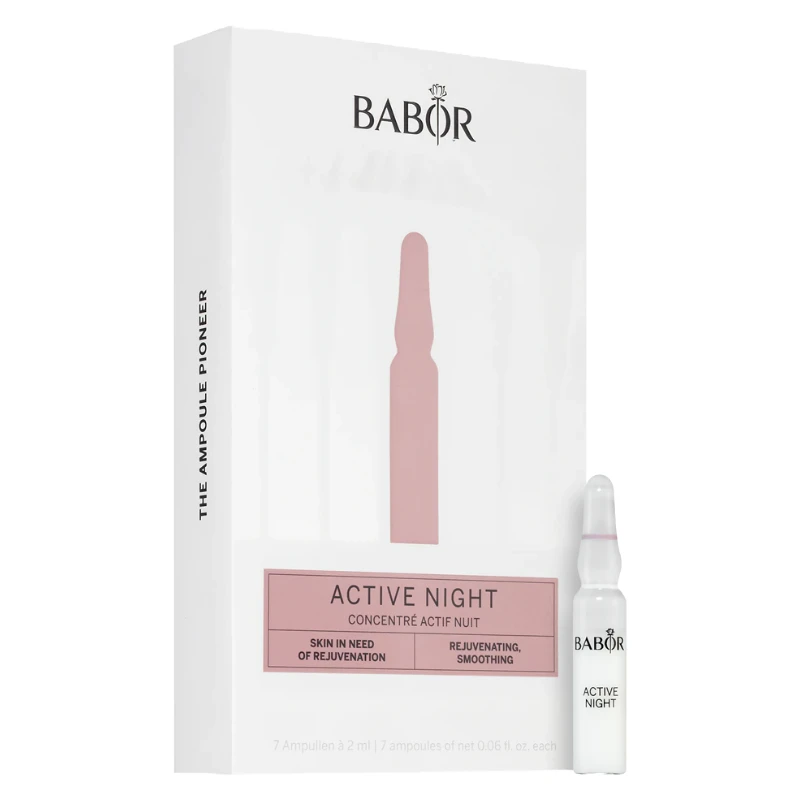 Babor Active Night Ampoule Serum Concentrates 7 X 2ml (Blemished Box) 1 Babor Active Night Ampoule Serum Concentrates 7 X 2ml (Blemished Box)