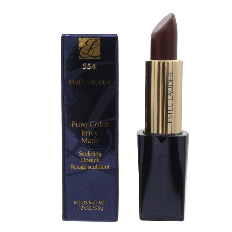 Estee Lauder Pure Colour Envy Matte Brown Lipstick 554 Deep Secret 2 Estee Lauder Pure Colour Envy Matte Brown Lipstick 554 Deep Secret - Image 2