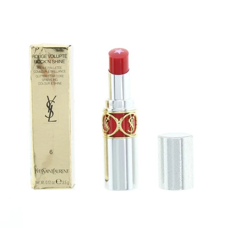Yves Saint Laurent YSL Volupte Rock'n Shine Lipstick 6 Orange Speaker 2 Yves Saint Laurent YSL Volupte Rock'n Shine Lipstick 6 Orange Speaker - Image 2