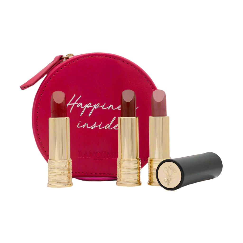 Lancome L'Absolu Rouge Shaping Cream Lipstick Gift Set - 3 Lipsticks 1 Lancome L'Absolu Rouge Shaping Cream Lipstick Gift Set - 3 Lipsticks