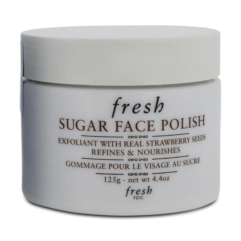 Fresh Sugar Face Polish Exfoliator With Real Strawberry Seeds 125g 1 Fresh Sugar Face Polish Exfoliator With Real Strawberry Seeds 125g