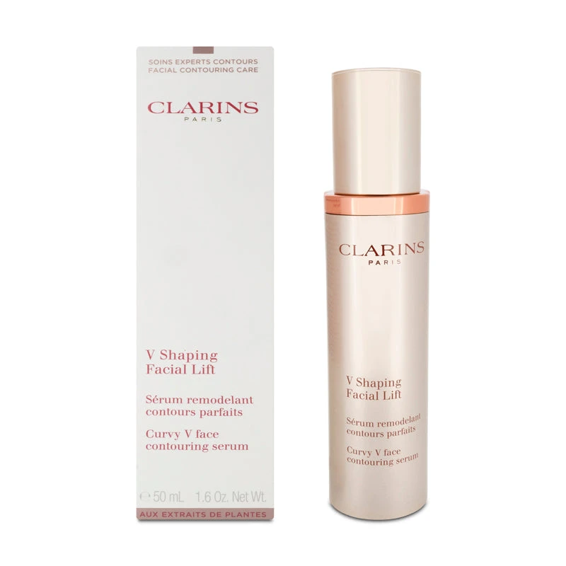 Clarins V Shaping Facial Lift Contouring Serum 50ml 2 Clarins V Shaping Facial Lift Contouring Serum 50ml - Image 2