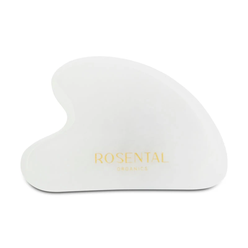 Rosenthal Rosental Organics Mini White Jade Gua Sha Natural Lifting Tool (Blemished Box) 2 Rosenthal Rosental Organics Mini White Jade Gua Sha Natural Lifting Tool (Blemished Box) - Image 2