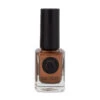 Nilens Jord Nail Polish No 6601 Bronze Nail Varnish Long Lasting Wide Brush