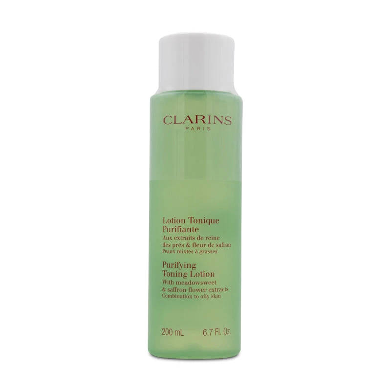 Clarins Purifying Toning Lotion Combination To Oily Skin 200ml 1 Clarins Purifying Toning Lotion Combination To Oily Skin 200ml