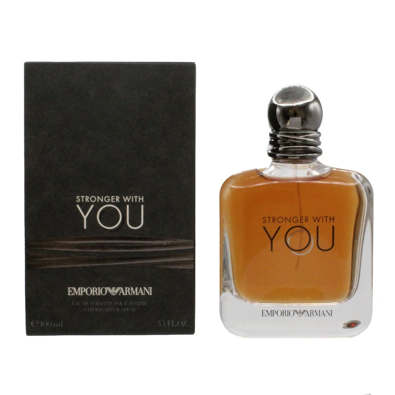 Emporio Armani Stronger With You 100ml Eau De Toilette (Blemished Box) 2 Emporio Armani Stronger With You 100ml Eau De Toilette (Blemished Box) - Image 2