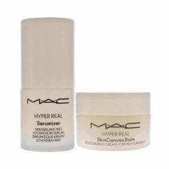 MAC Snow Peony Hyper Real Serum & Moisturiser Set (Blemished Box)