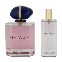 Giorgio Armani My Way 90ml Eau De Parfum + 15ml Travel Parfum (Blemished Box)