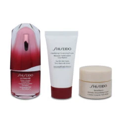 Shiseido Day Cream 30ml Cleanser 30ml Serum 15ml Benefiance (Blemished Box)