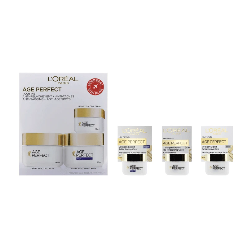 L'Oreal Age Perfect Day Night Eye Cream Skincare Set 2 L'Oreal Age Perfect Day Night Eye Cream Skincare Set - Image 2