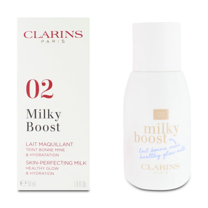 Clarins Milky Boost BB Cream 02 Milky Nude 50ml Foundation 2 Clarins Milky Boost BB Cream 02 Milky Nude 50ml Foundation - Image 2