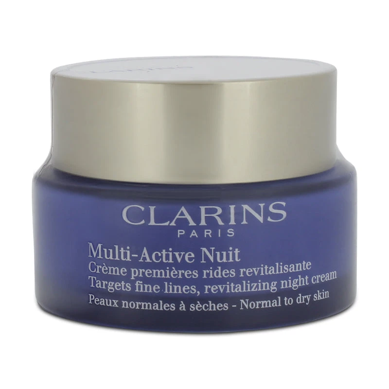 Clarins Multi-Active Nuit Revitalising Cream 50ml Normal To Dry Skin 1 Clarins Multi-Active Nuit Revitalising Cream 50ml Normal To Dry Skin