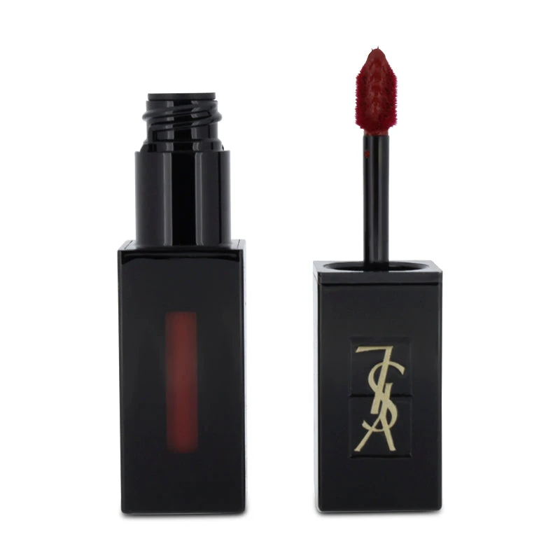 Yves Saint Laurent YSL Vernis A Levres Vinyl Red Liquid Lipstick Stain 420 Chili Vibration 5.5ml 1 Yves Saint Laurent YSL Vernis A Levres Vinyl Red Liquid Lipstick Stain 420 Chili Vibration 5.5ml