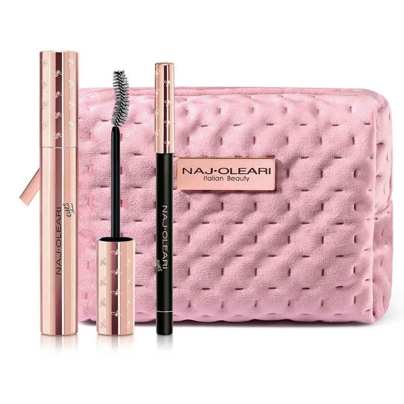 Naj Oleari Eye Make Up Gift Set Mascara Eyeliner With Pouch 1 Naj Oleari Eye Make Up Gift Set Mascara Eyeliner With Pouch