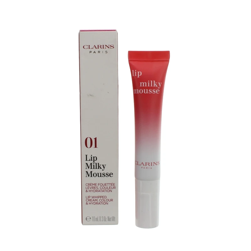 Clarins Lip Milky Mousse Pink Lip Balm 01 Milky Strawberry 2 Clarins Lip Milky Mousse Pink Lip Balm 01 Milky Strawberry - Image 2