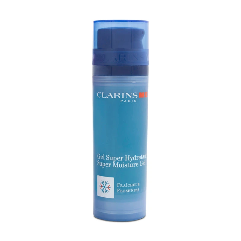 Clarins Men Super Moisture Gel Face Lotion 50ml (Blemished Box) 1 Clarins Men Super Moisture Gel Face Lotion 50ml (Blemished Box)