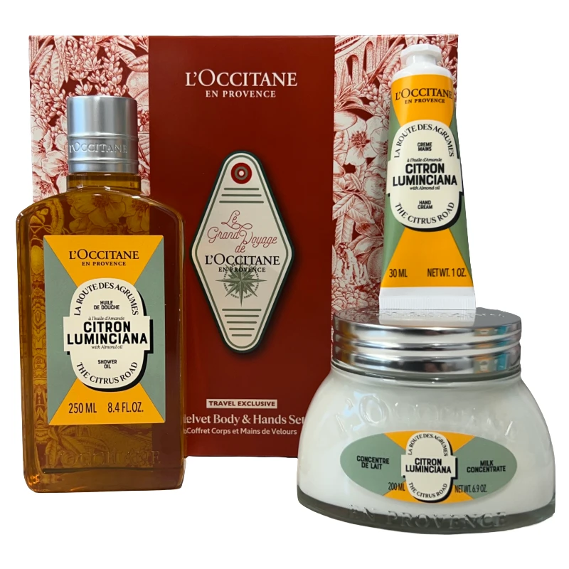 L'Occitane Citron Luminciana Body & Hand Cream Gift Set 1 L'Occitane Citron Luminciana Body & Hand Cream Gift Set