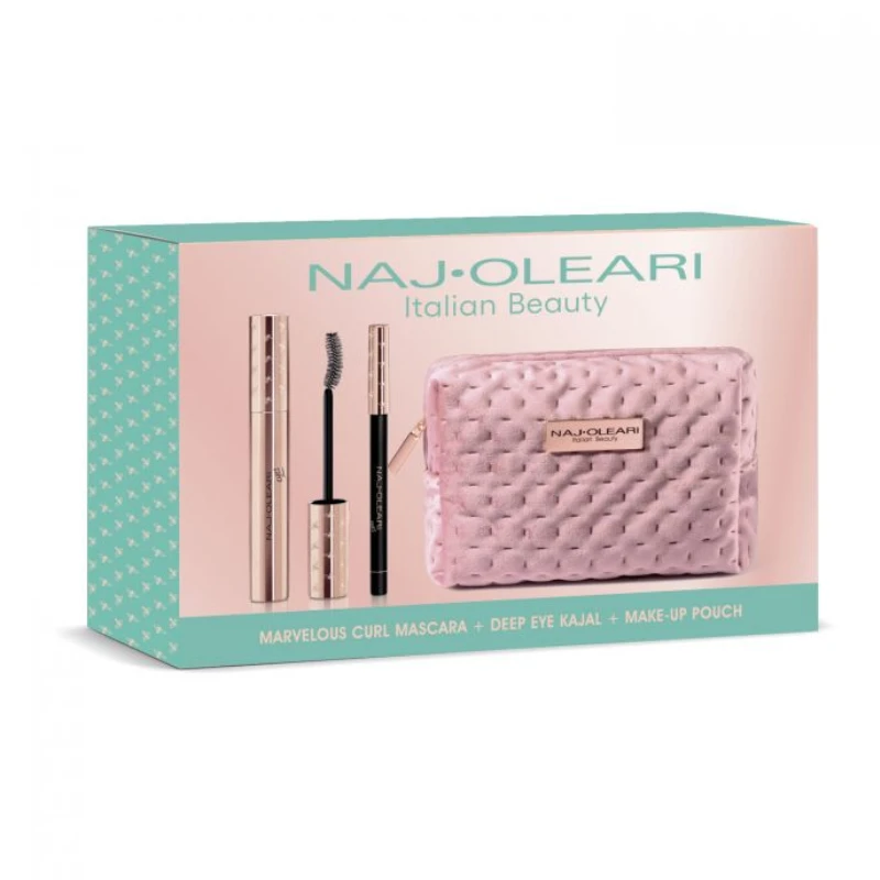 Naj Oleari Eye Make Up Gift Set Mascara Eyeliner With Pouch 4 Naj Oleari Eye Make Up Gift Set Mascara Eyeliner With Pouch - Image 4