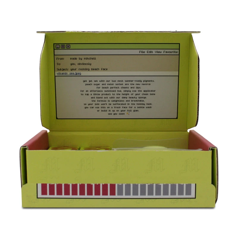 Made By Mitchell Destination Blursh Island Blusher Makeup Set (Blemished Box) 3 Made By Mitchell Destination Blursh Island Blusher Makeup Set (Blemished Box) - Image 3