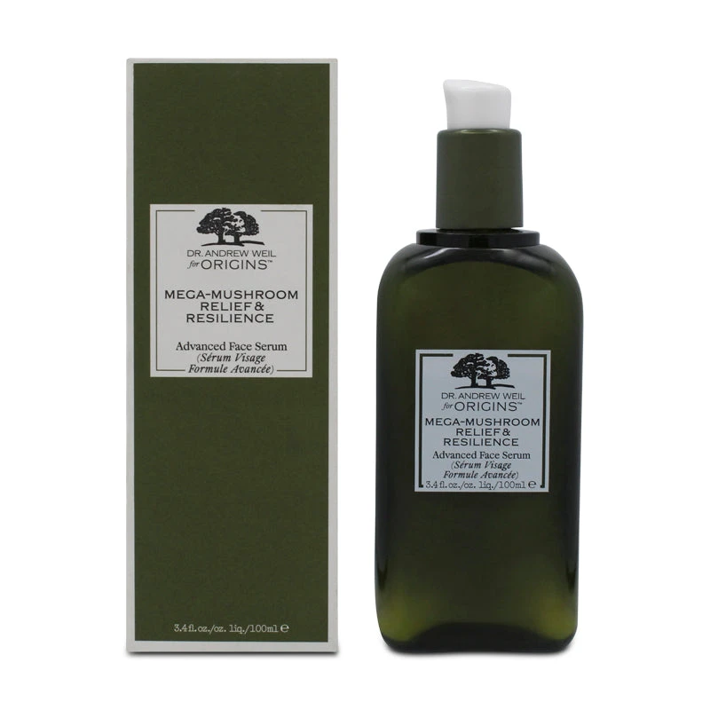 Origins Mega-Mushroom Relief & Resilience Advanced Face Serum 100ml 2 Origins Mega-Mushroom Relief & Resilience Advanced Face Serum 100ml - Image 2