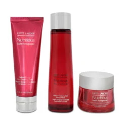 Estee Lauder Pomegranate Cleansing Foam 125ml Night Cream Mask 50ml Lotion 200ml Set