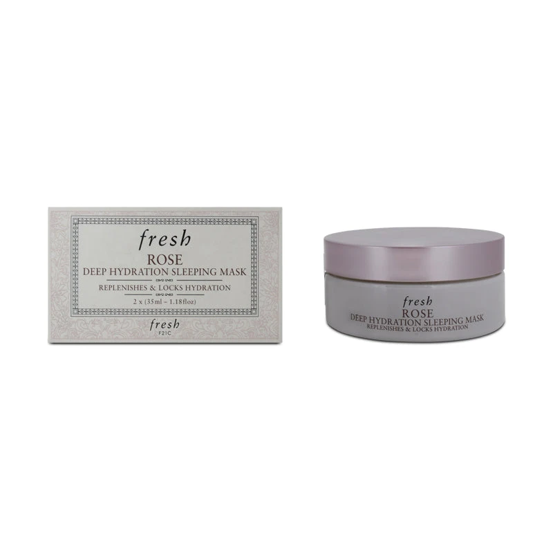 Fresh Rose Deep Hydration Sleeping Mask 2 X 35 Ml (Clearance) 2 Fresh Rose Deep Hydration Sleeping Mask 2 X 35 Ml (Clearance) - Image 2