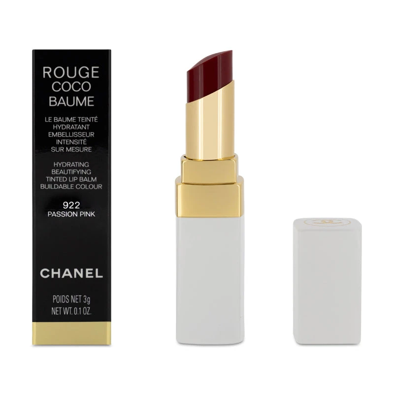 Chanel Rouge Coco Baume Tinted Lip Balm - 922 Passion Pink 2 Chanel Rouge Coco Baume Tinted Lip Balm - 922 Passion Pink - Image 2
